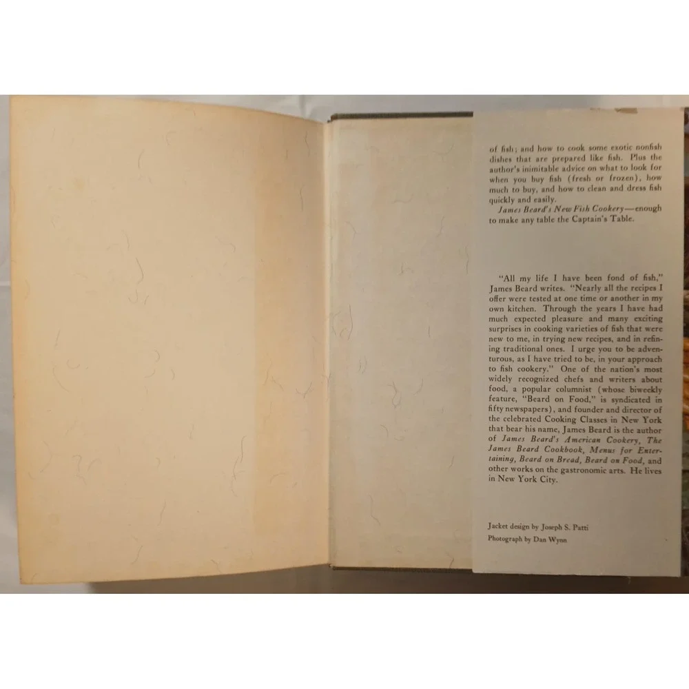 James Beard's New Fish Cookery‎ 1976 - HC/DJ - Little, Brown & Co.